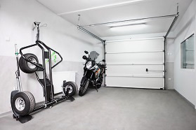 Przyczepa motocyklowa - motorcycle trailers - sposób magazynowania